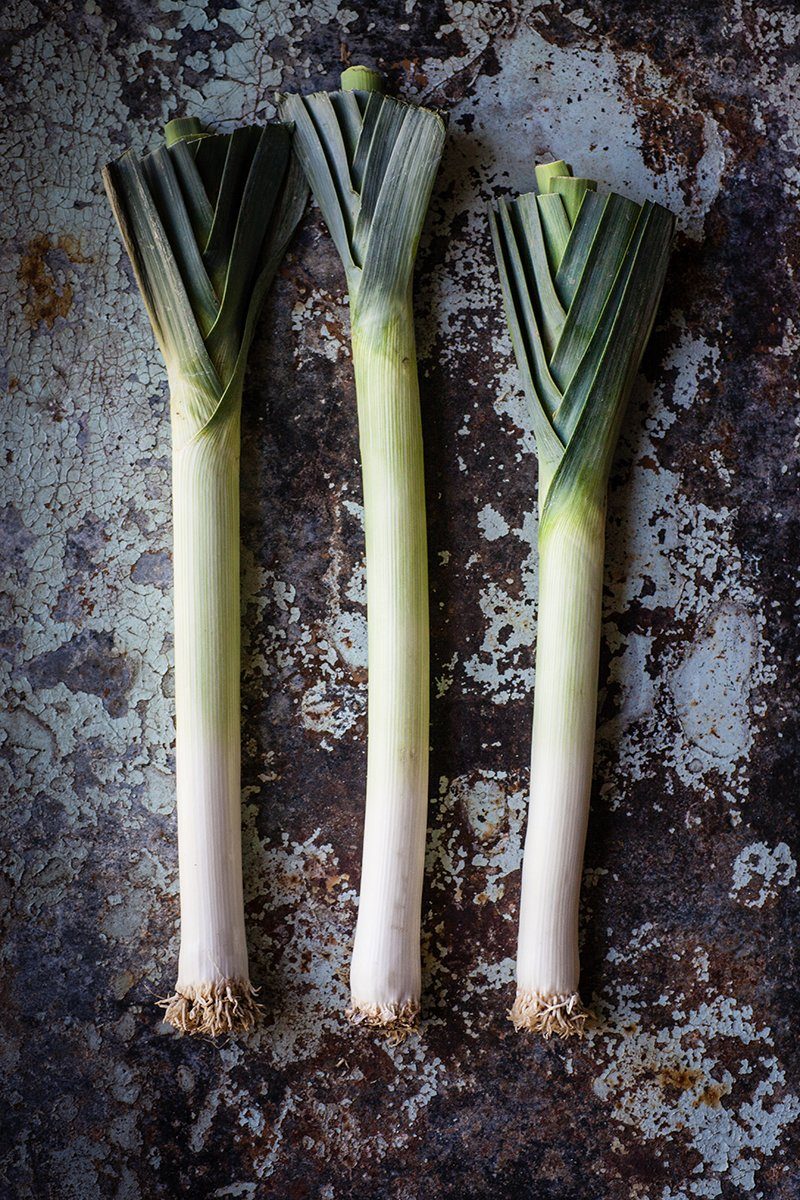 el puerro en la cocina vasca tradicional | www.boroa.com